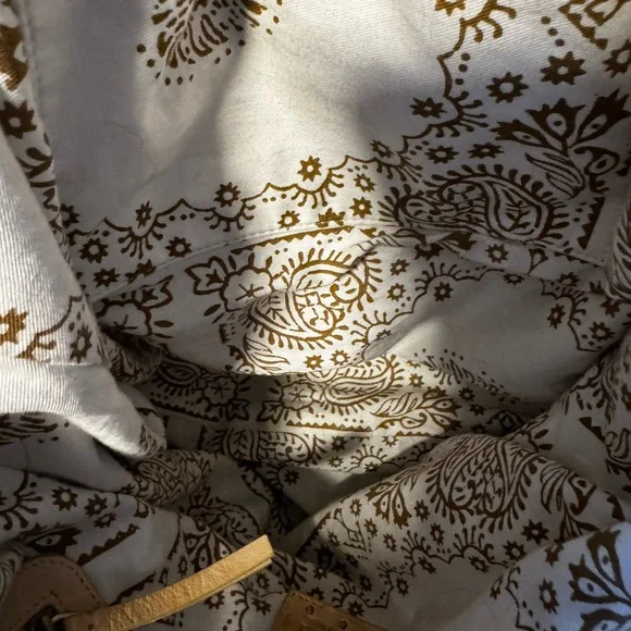 We the Free EMERSON Tote Bag Free People Italian Straw - Picture 7 of 7